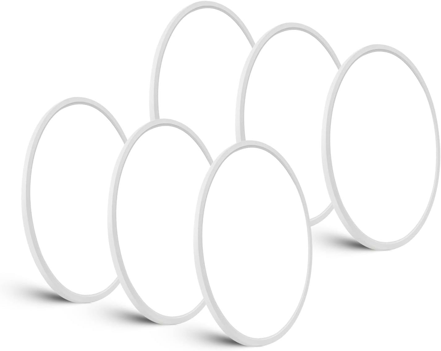 TALOYA Flush Mount Light Fixture, 6 Pack of 20W 12 Inch 5 Color Setting Options...