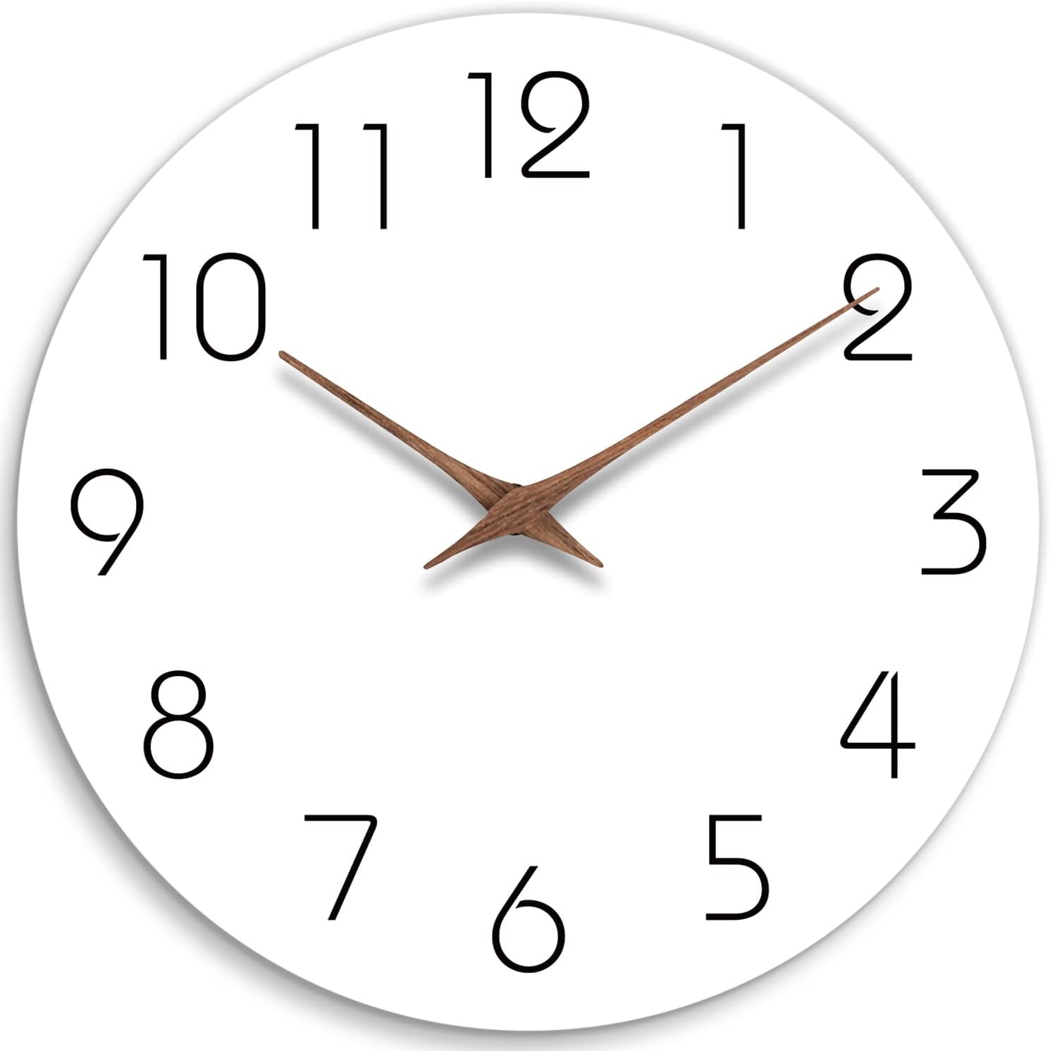 Mosewa Wall Clock, Special Silent Non Ticking Wall Clocks, Innovative Battery Op...