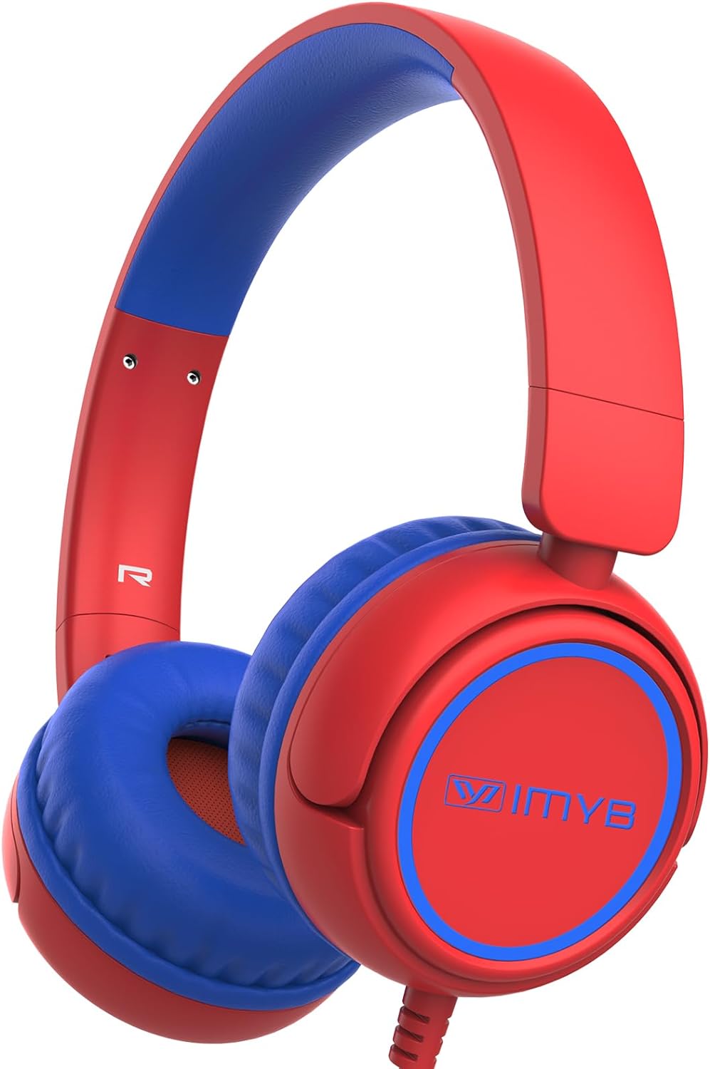 Kids Headphones Wired, Stereo Foldable Tangle-Free 3.5mm Jack Adjustable On-Ear...