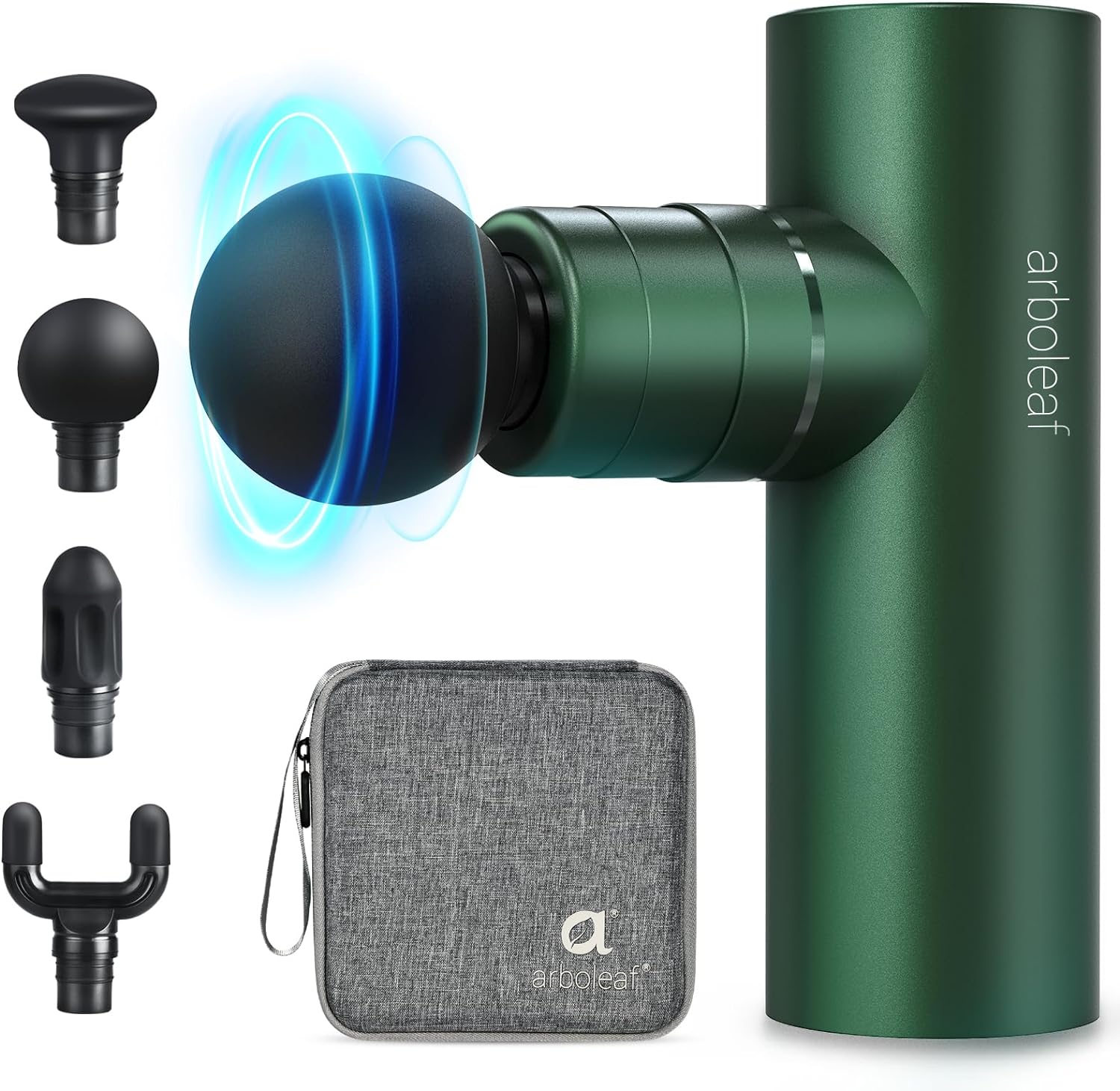 arboleaf Mini Massage Gun, Percussion Deep Tissues Muscle Massager, Full-Metal T...