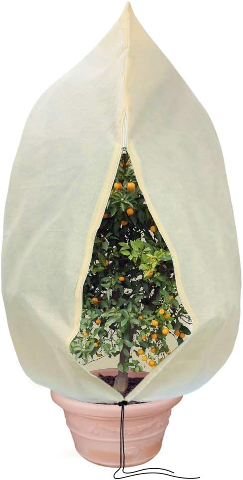 High-Quality Tesmotor Plant Protection Cover, Unique Winter Plant Fleece Frost P...