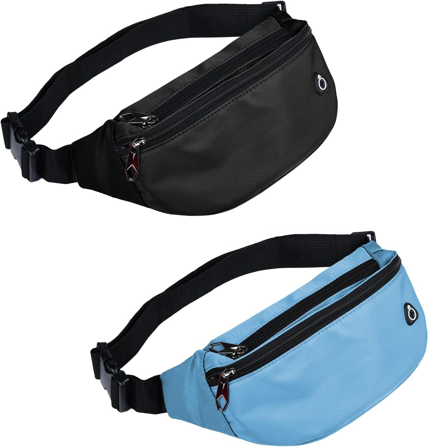 Fanny Pack for Men Women, Waterproof Sports Waist Bag Pack, Belt Bag for Travel...