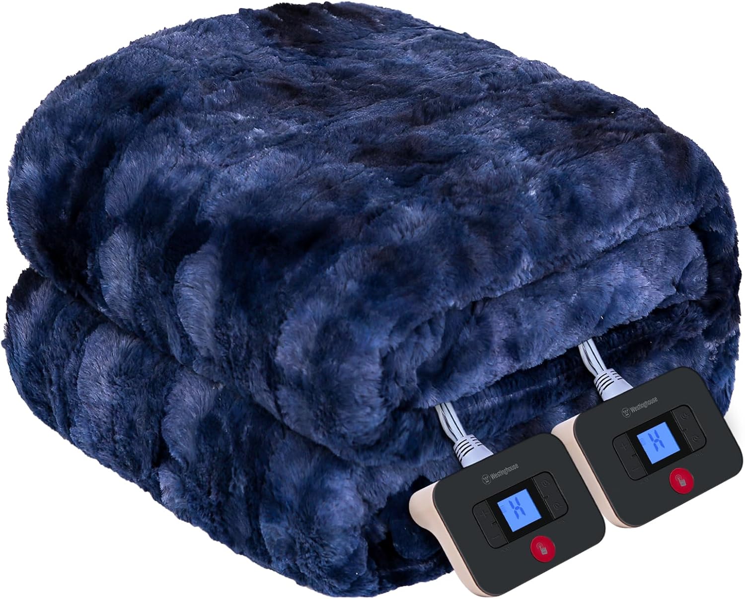 Westinghouse Heated Blanket, Special Electric Blanket Queen, Innovative Faux Fur...