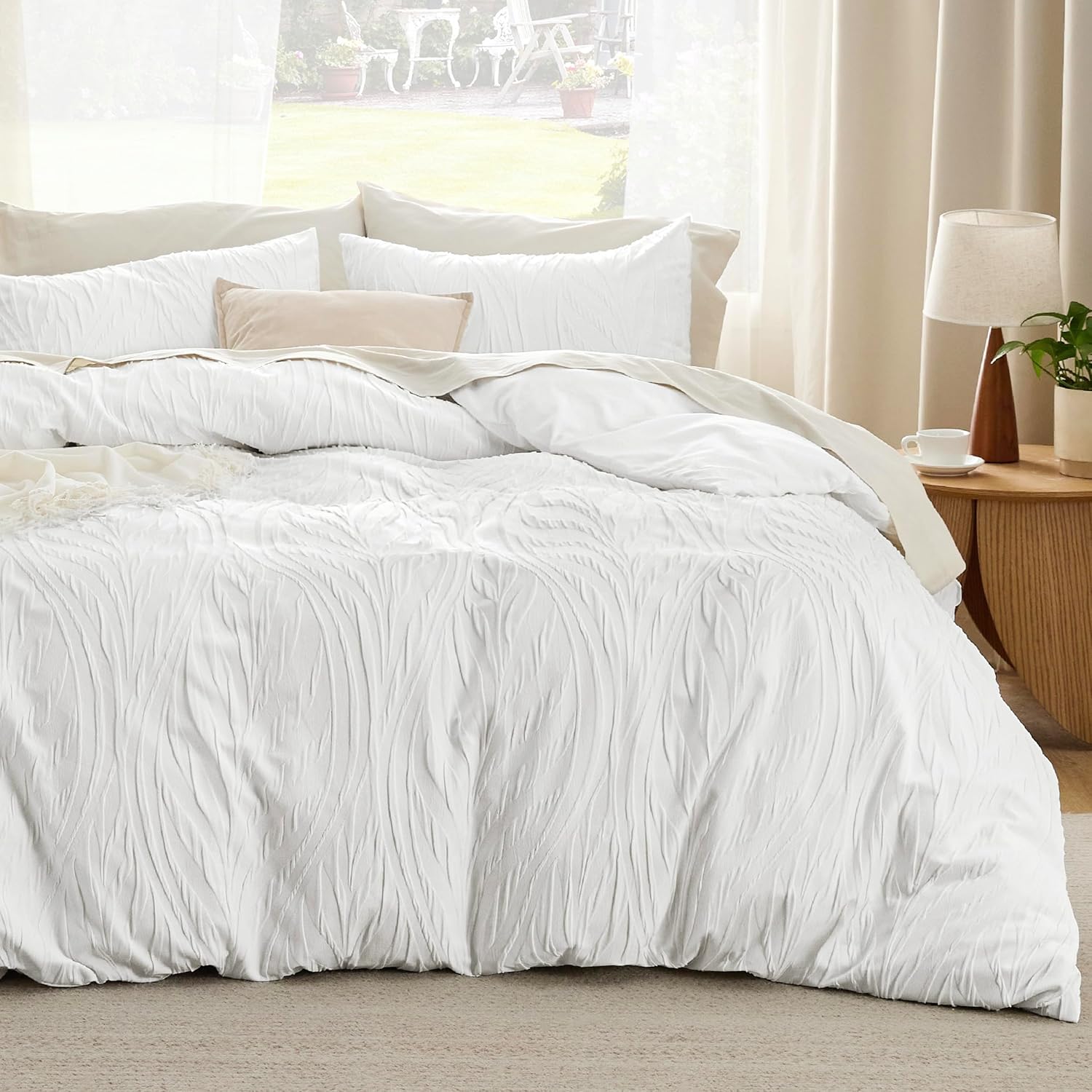 Bedsure Boho Duvet Cover, Special Boho Bedding Duvet Cover Set for All Seasons,...