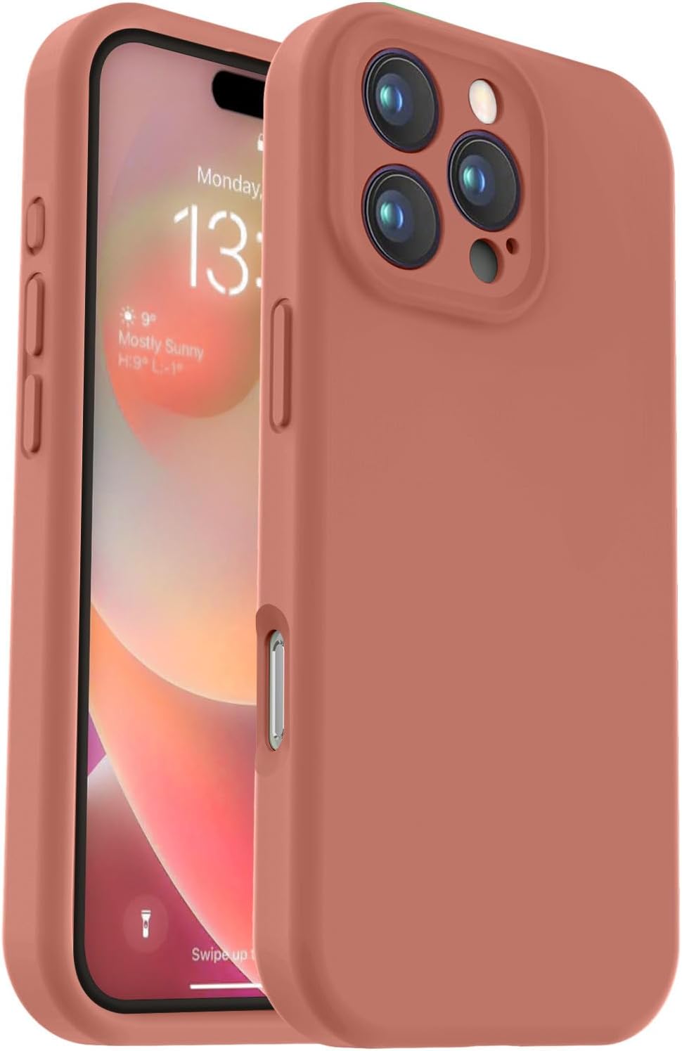 Vooii Compatible with iPhone 16 Pro Max Case, Liquid Silicone Upgrade [Camera Pr...