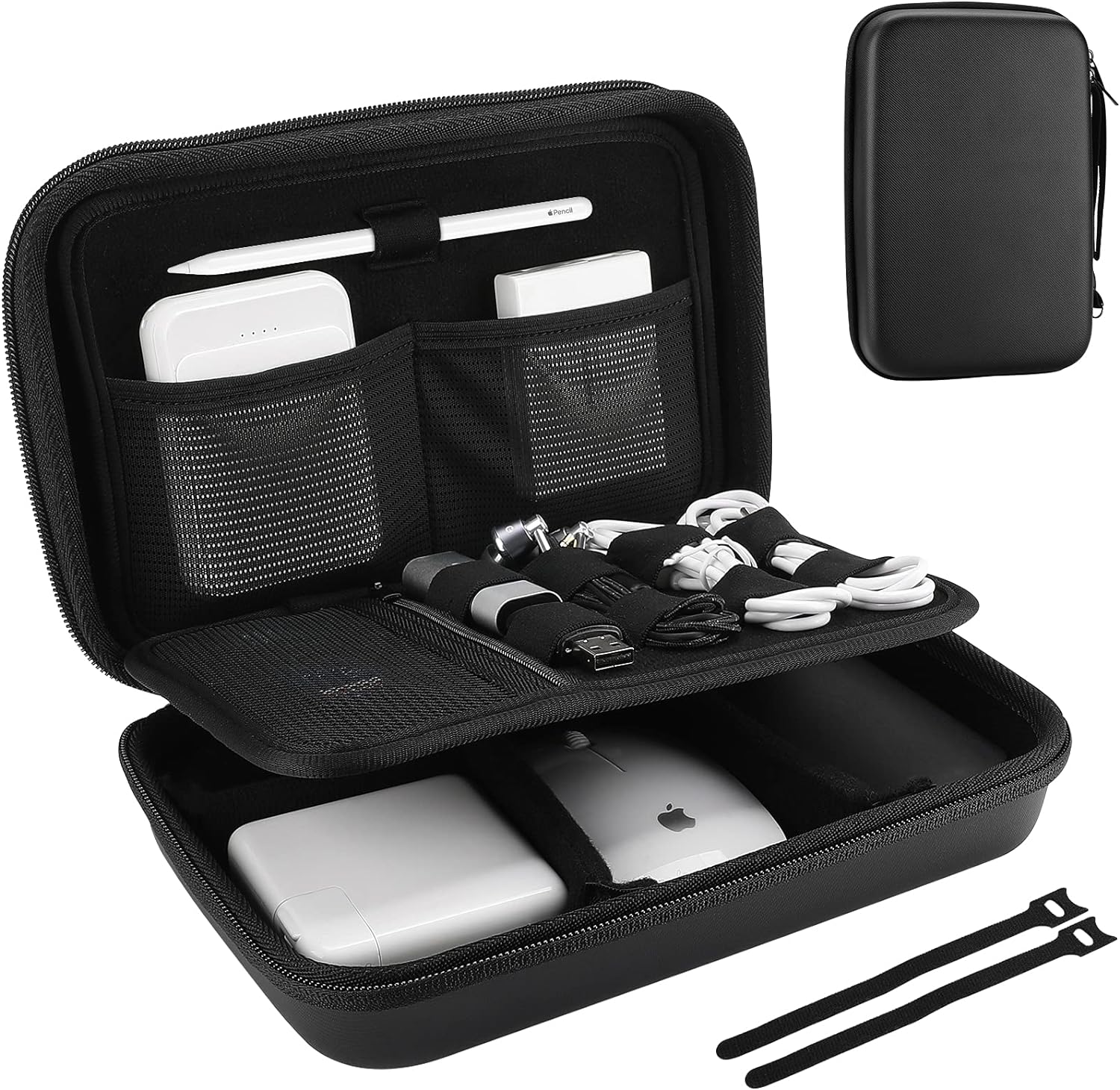 ProCase Hard Travel Electronic Organizer Case, Special Electronic Accessories Ba...