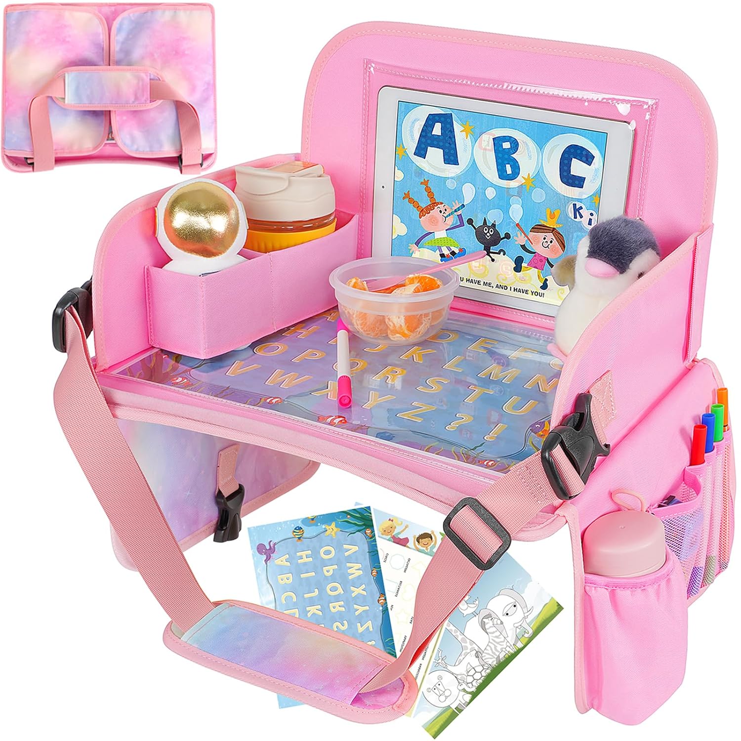 Kids Travel Tray, Innovative Car Seat Table Tray for Kids, Special Kids Car Tray...