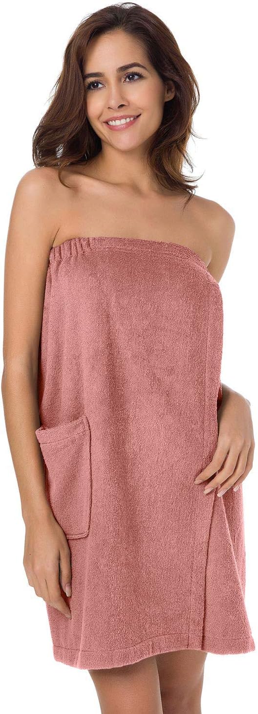 SIORO Bath Shower Wrap for Women Body Towel Wraps Spa Gym Pool Travel Bath Towel...