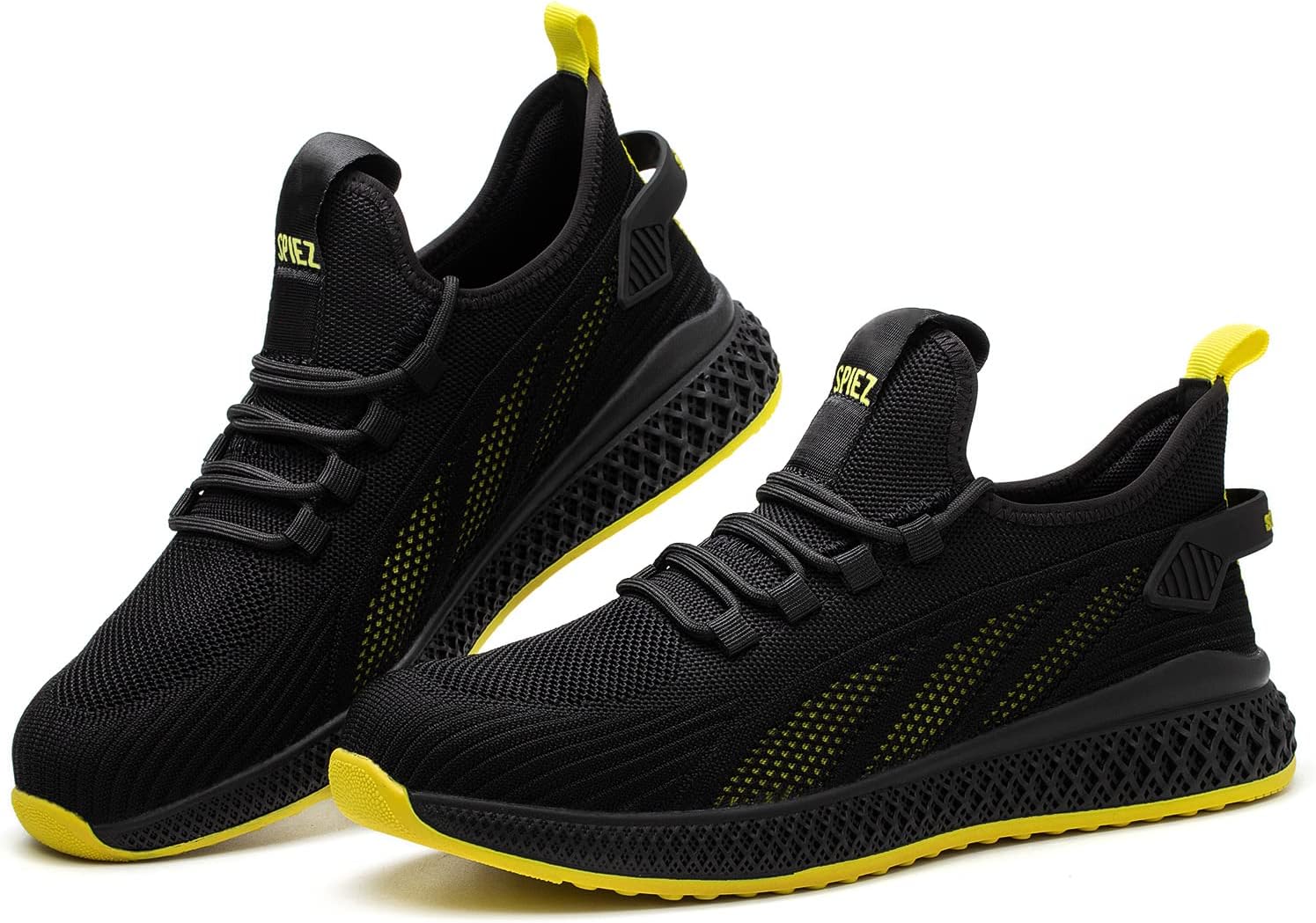 SPIEZ Unisex Safety Trainers, Special Safety Shoes With Protective Toe Cap, Uniq...