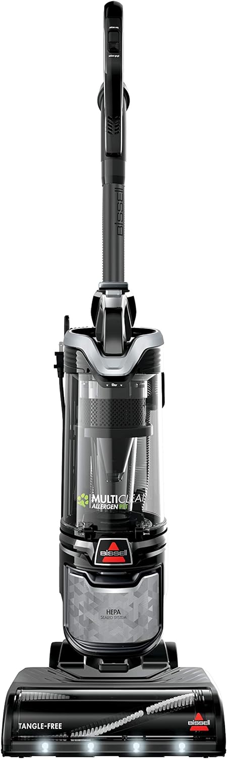 BISSELL MultiClean Allergen Pet Slim Upright Vacuum with HEPA Filter Sealed Syst...