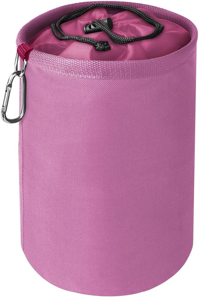 Vicloon Premium Peg Bag, Rose Large Peg Bag with Closing Cord and Hanging Snap H...