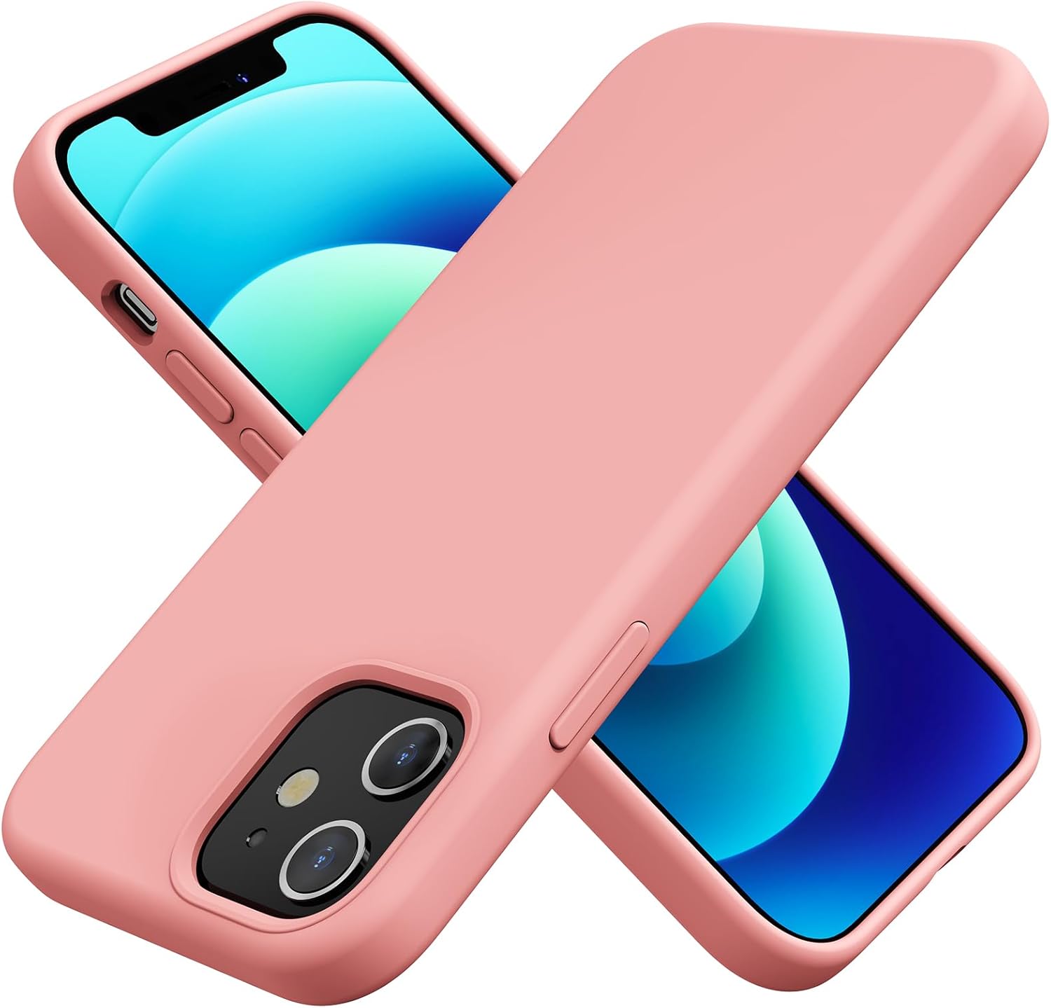 TAXXOE Silicone Case, Special Case Compatible with iPhone 12/12 Pro, High-Qualit...
