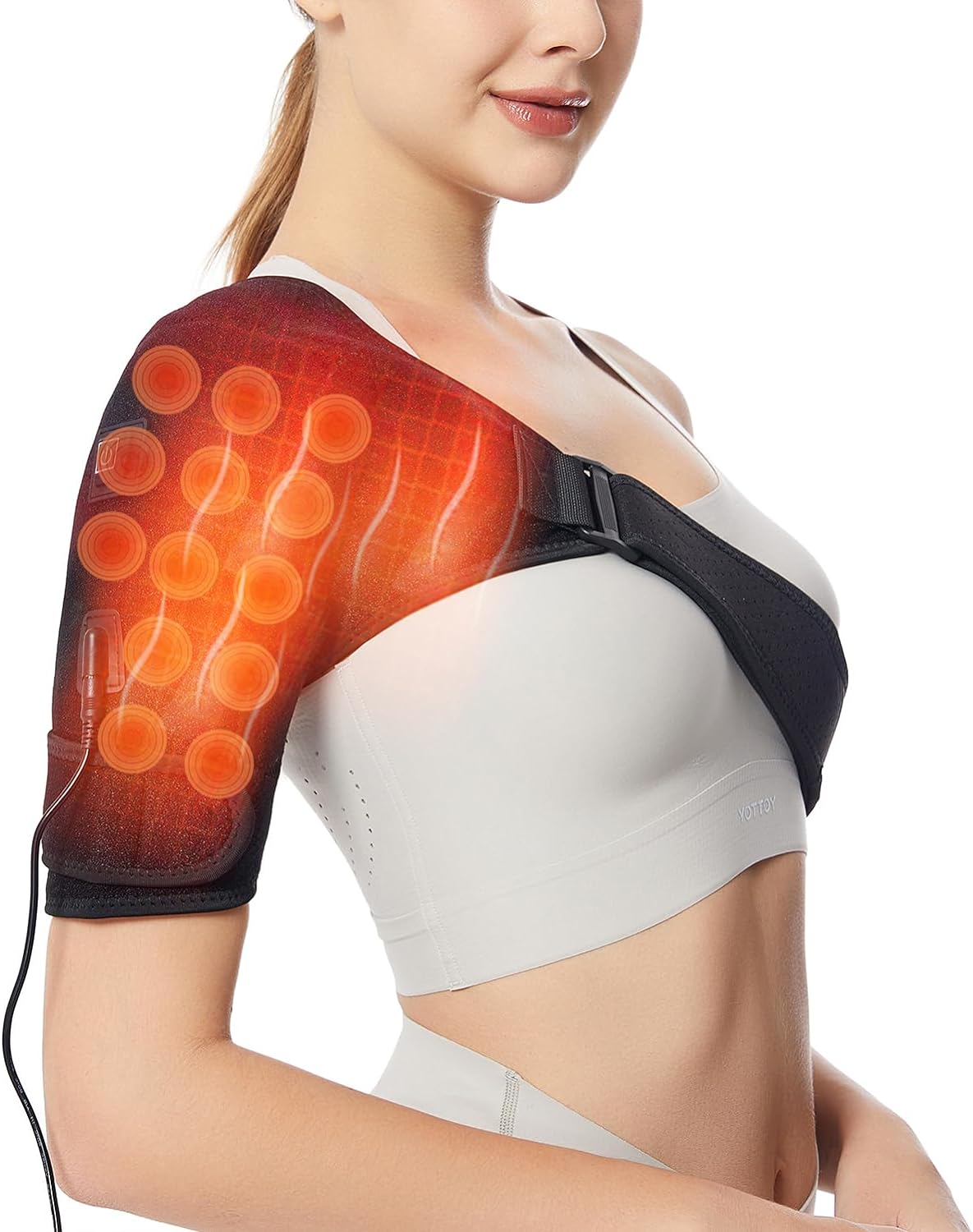 Shoulder-Heating-Pads-Wrap, Special Heat Therapy D...