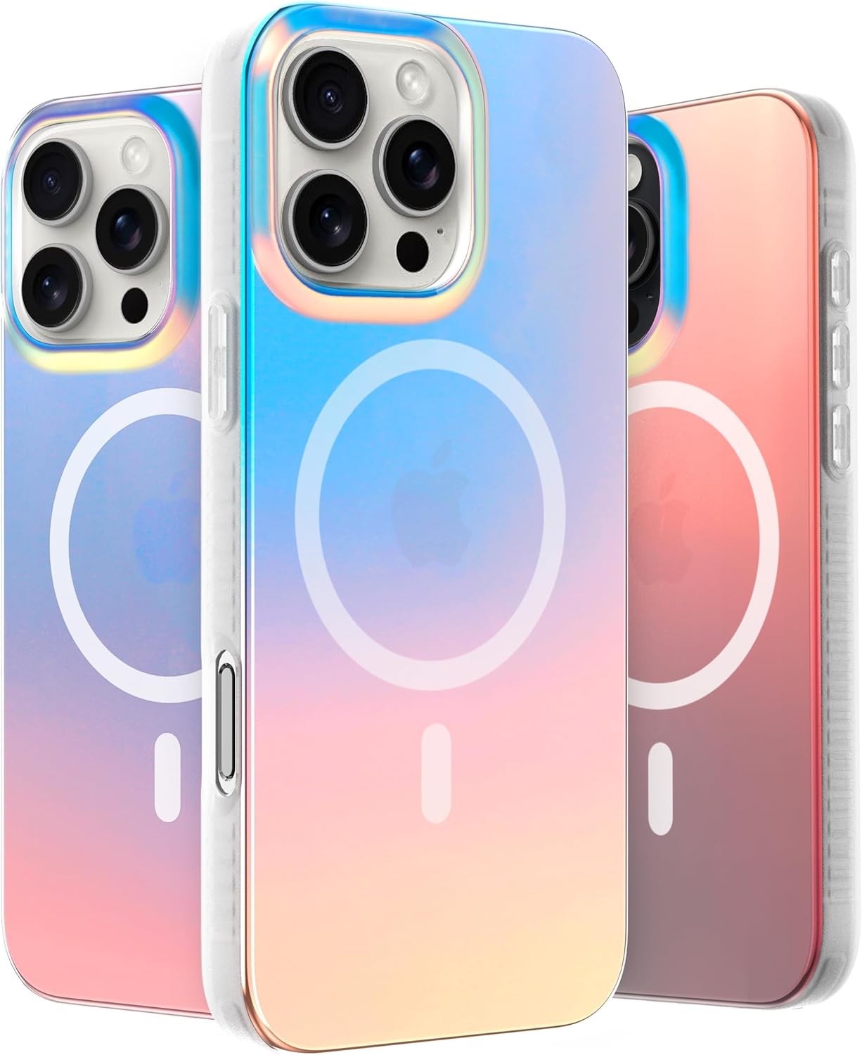 LONLI Hue - iPhone 16 Pro Magnetic Case [Compatible with Magsafe] - Holographic...