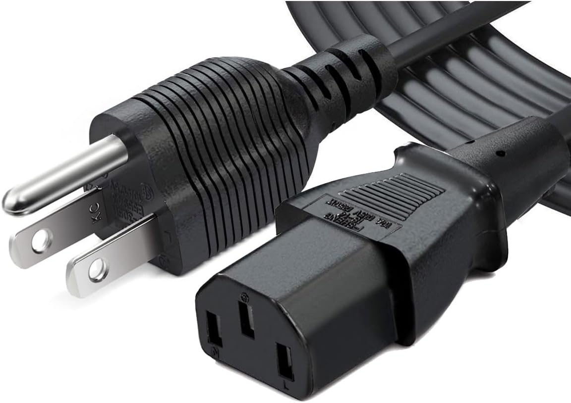 High-Quality Chanzon PC Monitor Power Cord, Special Personal Computer Supply Plu...