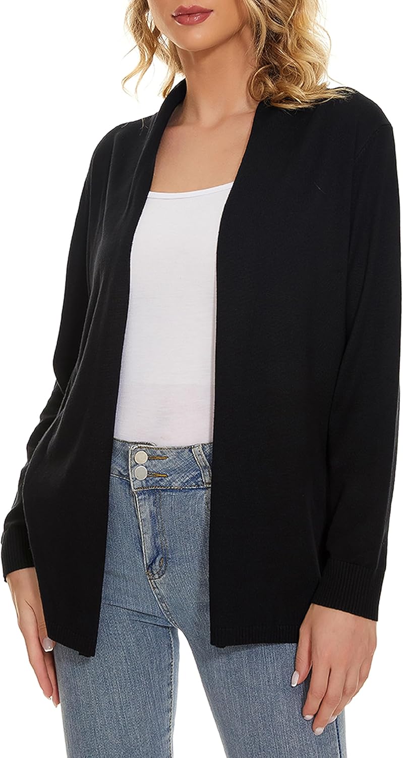 Satuun Women's Cardigan, Special Lightweight and Breathable Open Front Cardigan,...
