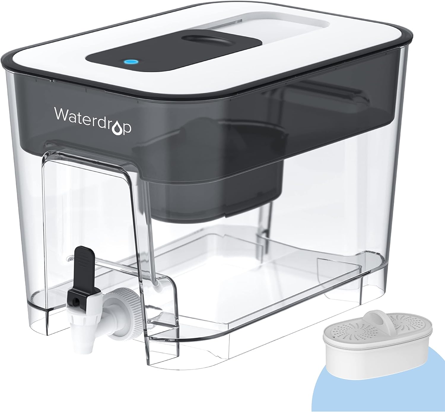 Waterdrop 200-Gallon Long-Life 40-Cup Large Water...