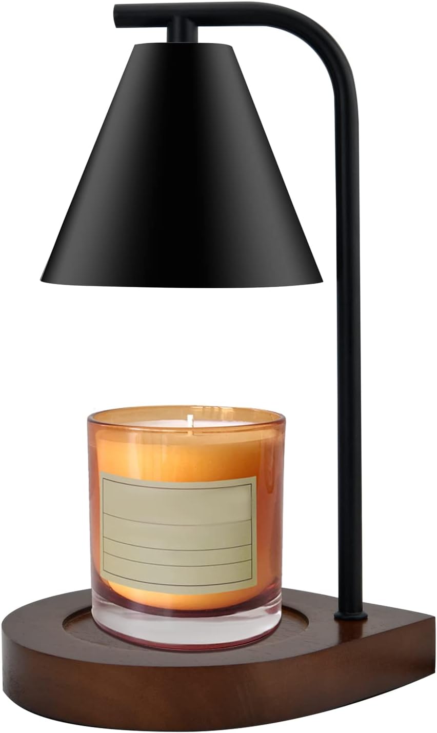 SOKCVSEA Fragrance Candle Warmer Lamp - Home Decor Candle Lamp Warmer Dimmer, Bi...