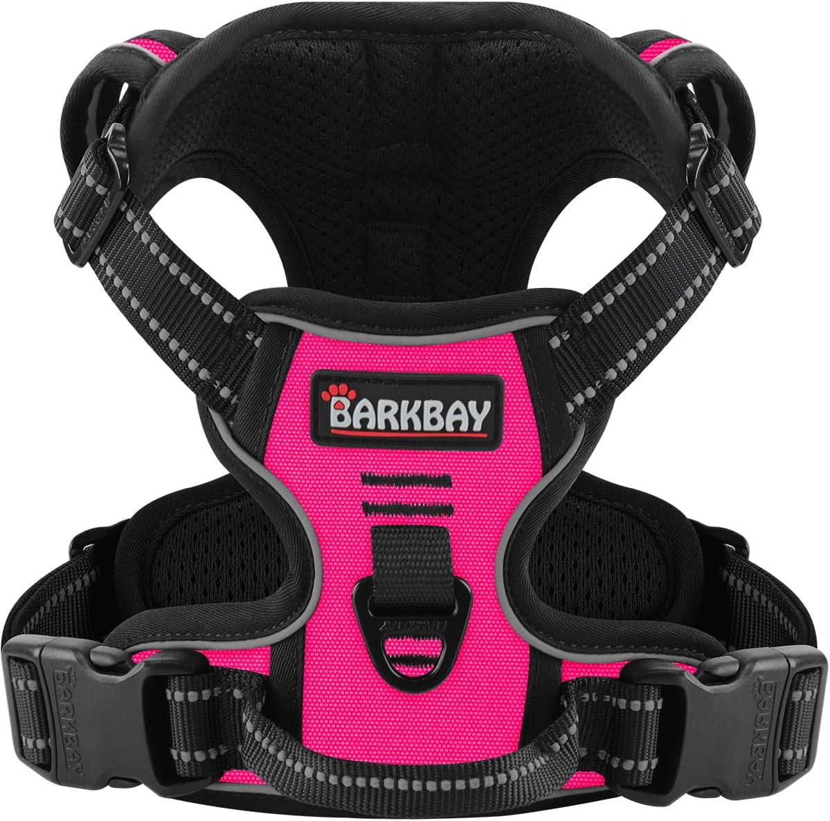 BARKBAY No Pull Pet Harness Dog Harness Adjustable Outdoor Pet Vest 3M Reflectiv...