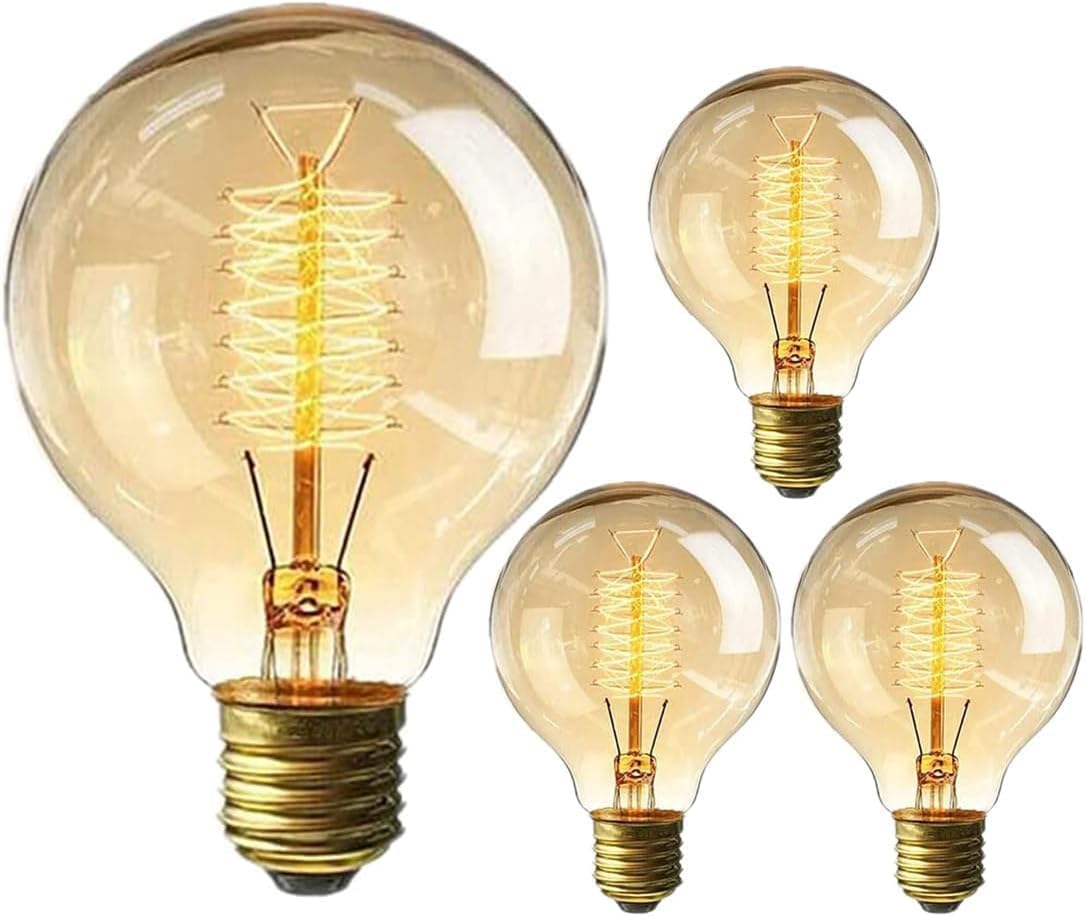 Woowtt Vintage Edison Light Bulbs, Special E27 Screw Edison Bulb, Innovative Dim...