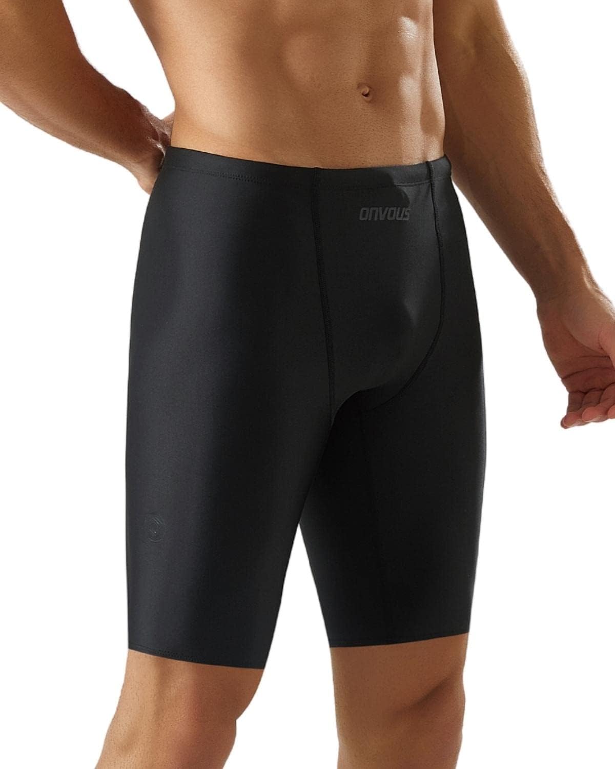Onvous Swim Jammers, High-Quality Men's Athletic Swimwear, Affordable Mens Jamme...
