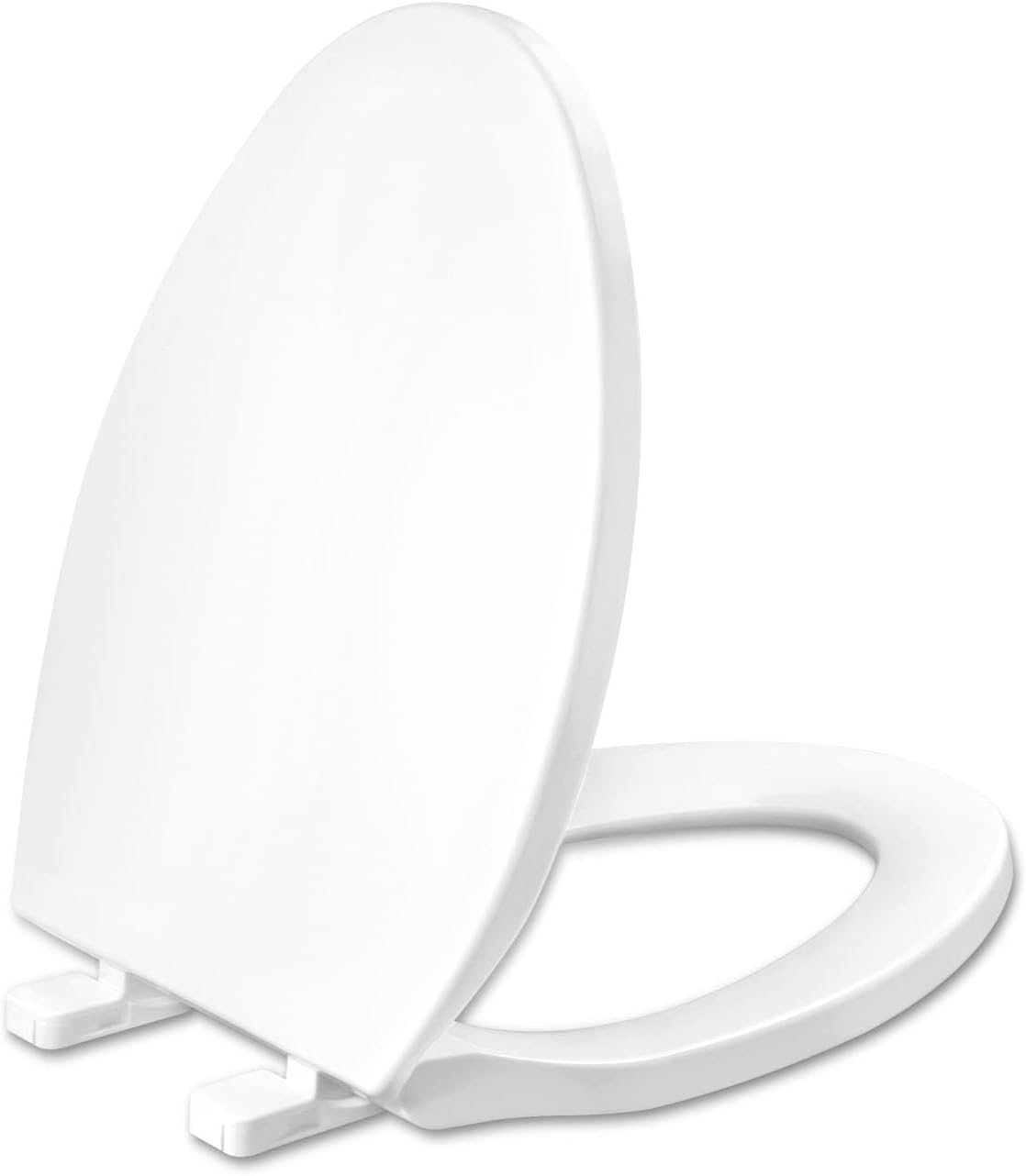 Toilet Seat, Special Elongated Toilet Seat with Slow Close Hinges, Innovative To...