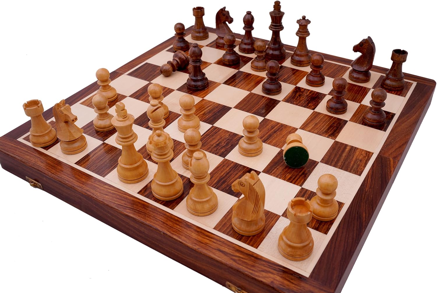 BCBESTCHESS Set, Premium Quality, Handcrafted Rosewood Unique Chess Board Set, F...
