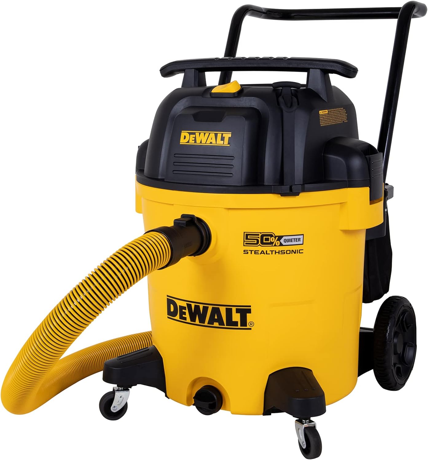 DEWALT 16 Gallon STEALTHSONIC Poly Wet/Dry Vacuum, DXV16P-QTA Newest Noise Reduc...