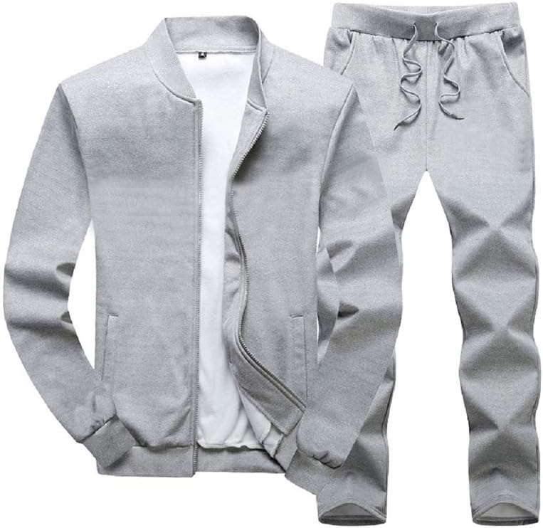 Lavnis Men's Casual Tracksuit Long Sleeve Running Jogging Athletic Sports Set XX...