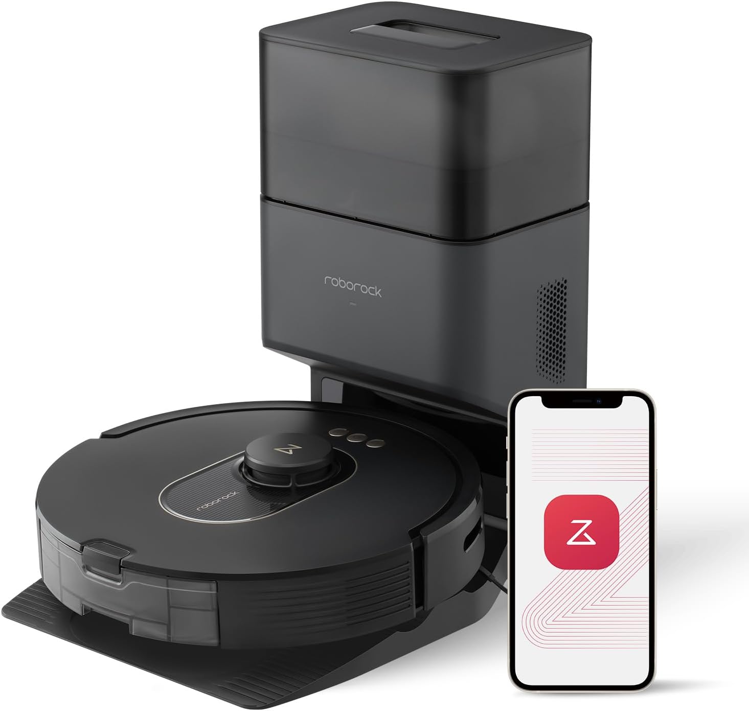 roborock Q5 DuoRoller+ Robot Vacuum with Self-Empty Dock, 5500 Pa Suction, DuoRo...