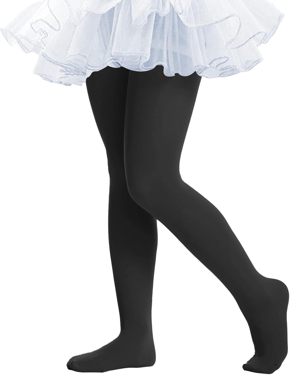 Ballet Tights for Girls Ultra Soft Dance Tights Elastic Footed Tights for Toddle...