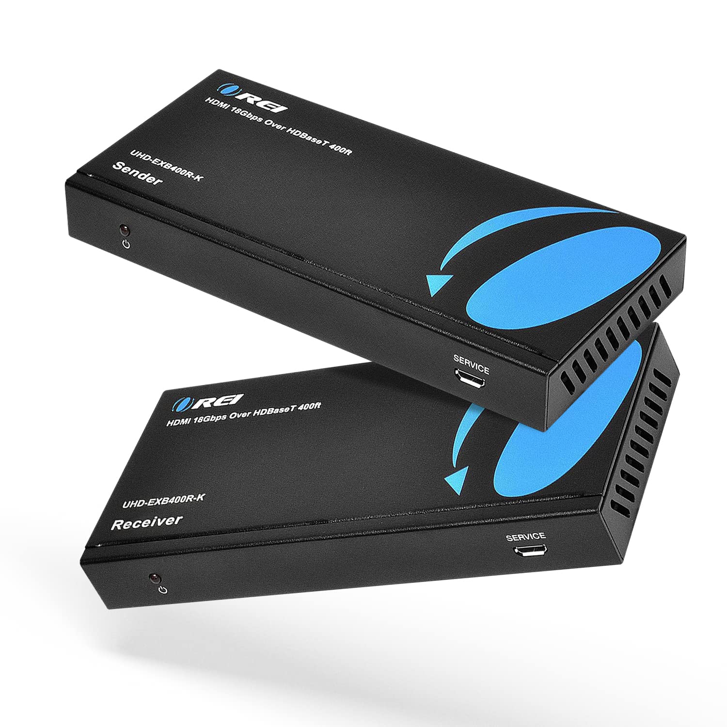 OREI 4K HDMI over Ethernet Extender Balun - HDBaseT UltraHD 4K @ 60Hz 4:4:4 CAT5...