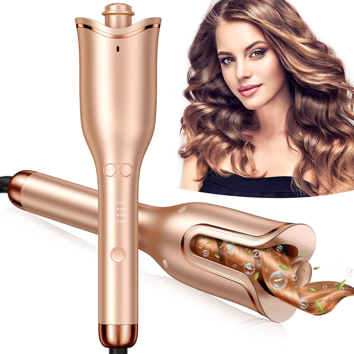 Automatic Curling Iron, Professional Automatic Hai...