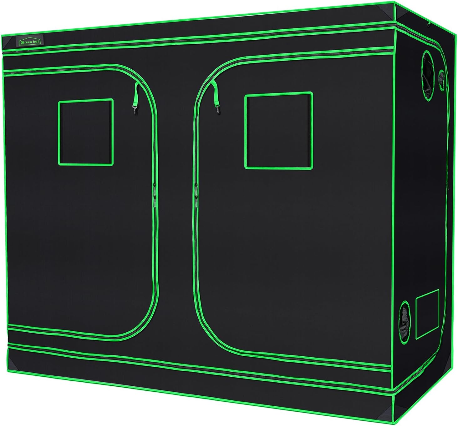 Grow Tent 96"X48"X78" 600D Mylar Hydroponic Indoor Grow Tent with Observation Wi...