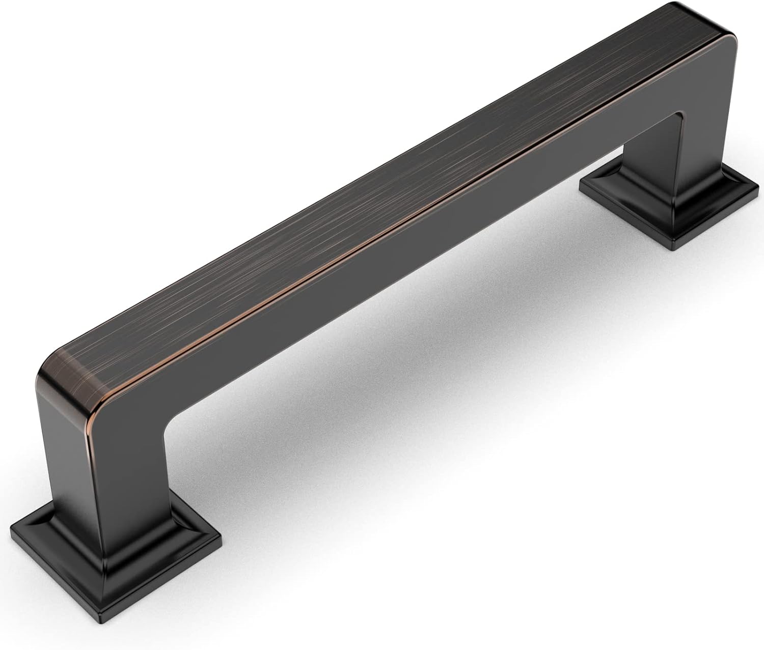 Amerdeco 10 Pack Oil Rubbed Bronze Cabinet Pulls 3-3/4 Inch(96MM) Hole Centers K...