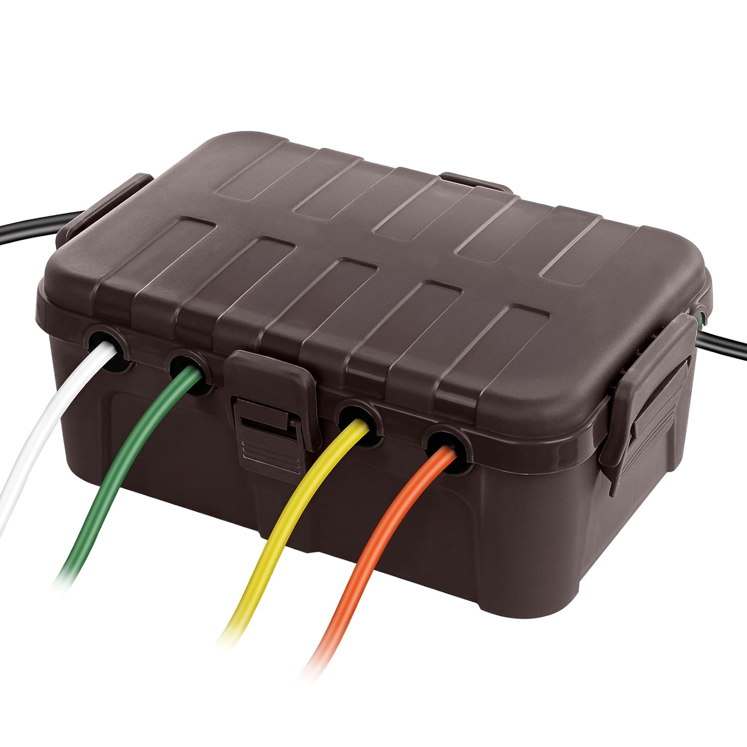 Outdoor Electrical Box Waterproof, Flemoon IP54 Waterproof Extension Cord Cover,...