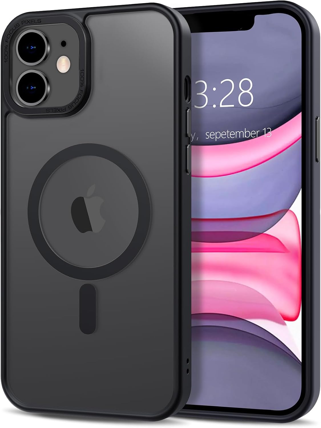 Anuck for iPhone 11 Case Magnetic Phone Case Compatible with MagSafe, Soft TPU B...