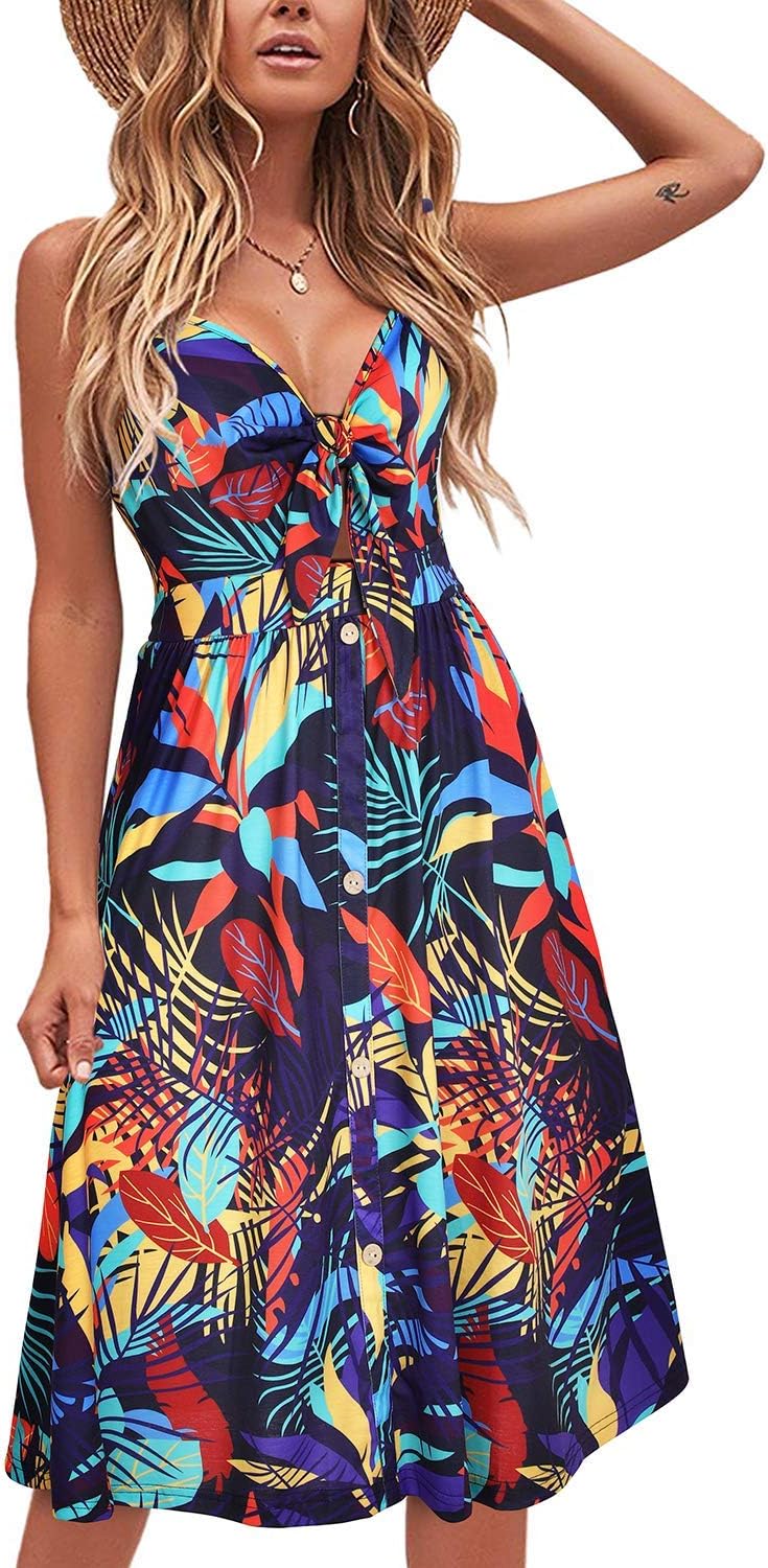 VOTEPRETTY Women's Summer Dress, Special Spring Sundresses Beach Outfit, Innovat...