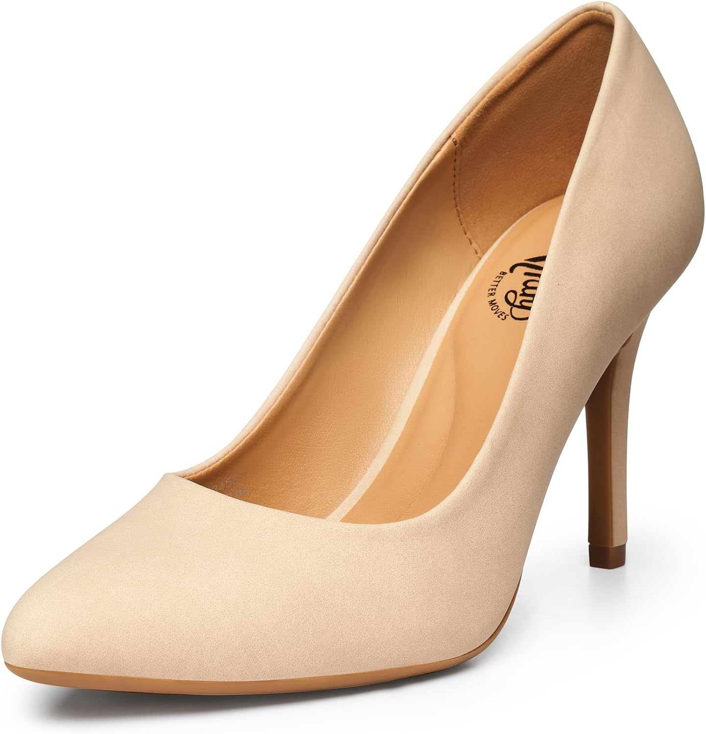 Trary Women’s High Heel Dress Pump Pointed Toe Shoe Classic Office Special Dress...