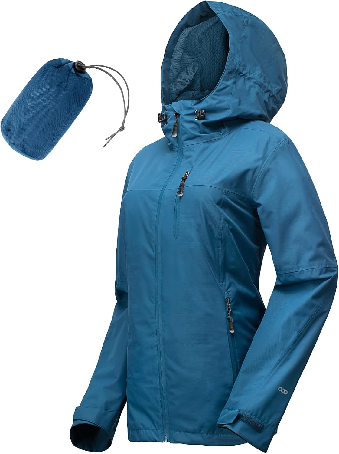 Special 33,000ft Packable Rain Jacket, High-Quality Lightweight Waterproof Rainc...
