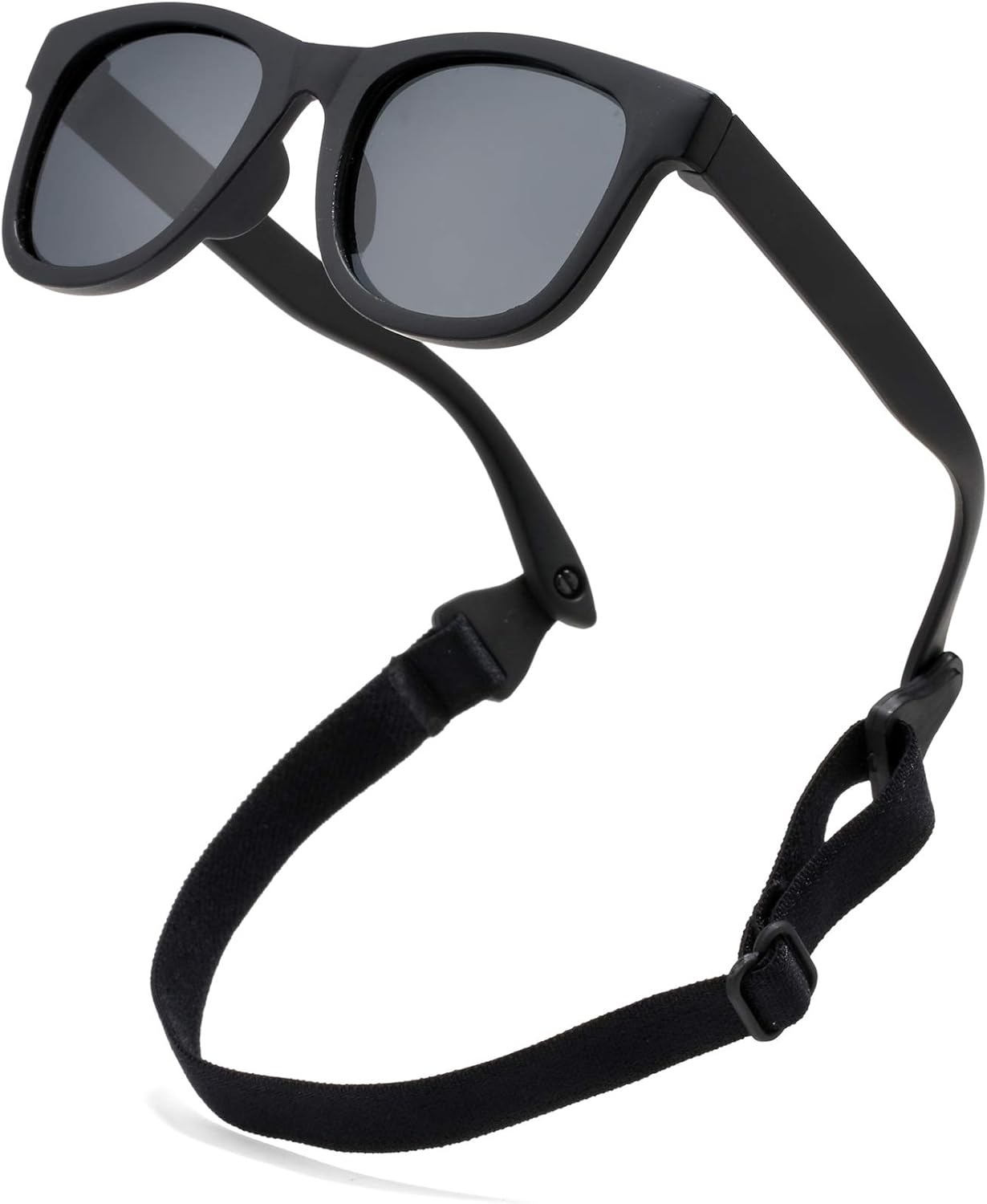 COASION Bendable Flexible Polarized Newborn Baby Sunglasses with Strap for Infan...