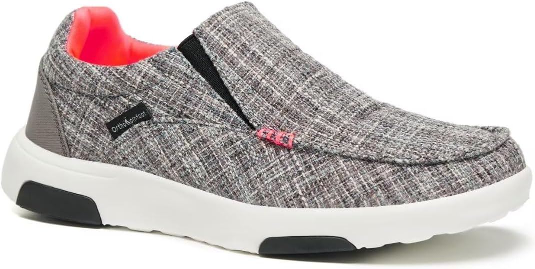 OrthoComfoot Women's Orthopedic Slip-On Loafers Walking Shoes: Comfortable Plant...