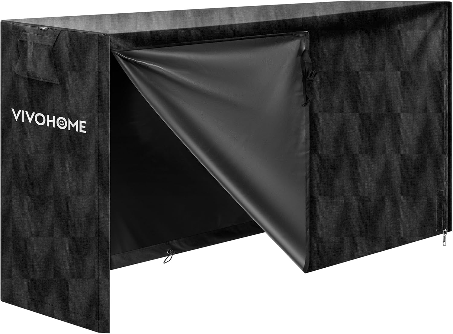 VIVOHOME 6ft Waterproof Log Rack Cover, Special Heavy Duty 600D Oxford Outdoor F...