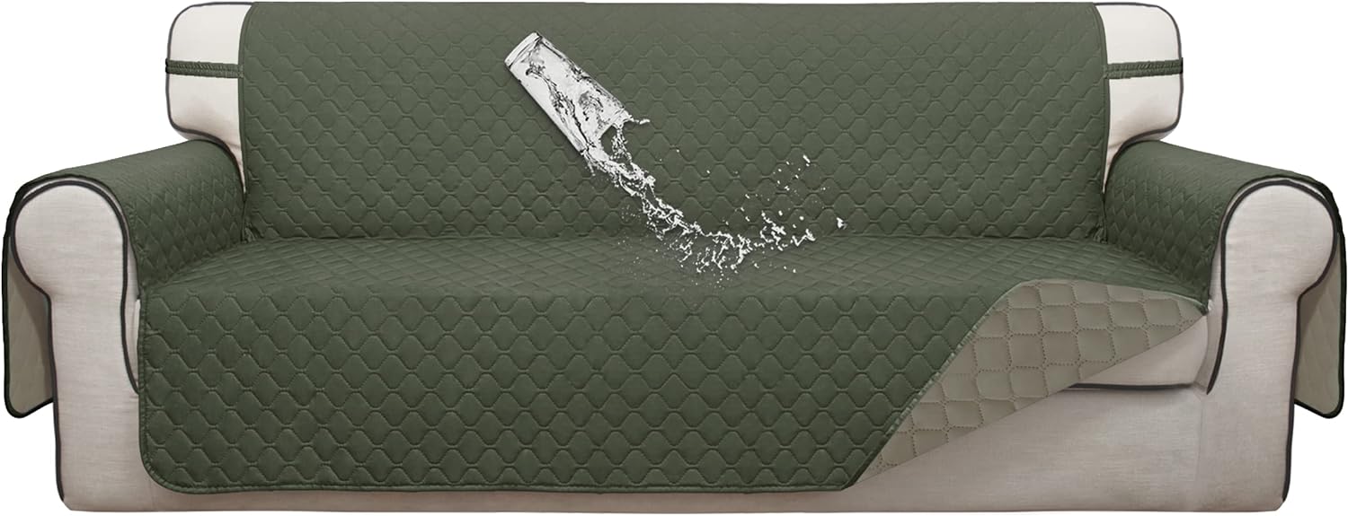 ISSUNTEX Double Protection Sofa Covers, Special 100% Waterproof Furniture Covers...