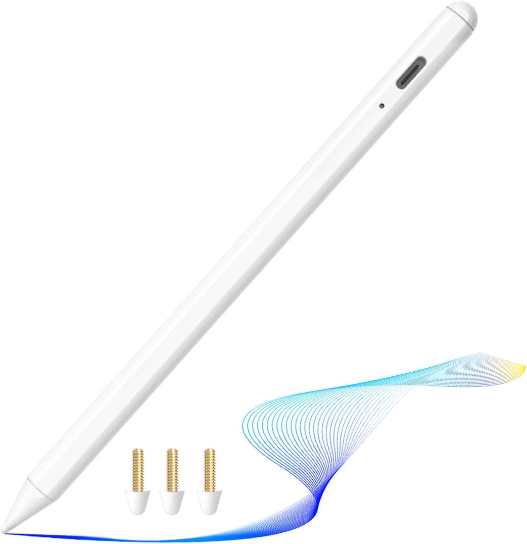 Stylus Pen for Apple iPad Pencil - Pen for iPad 10th 9th 8th 7th 6th Gen Palm Re...
