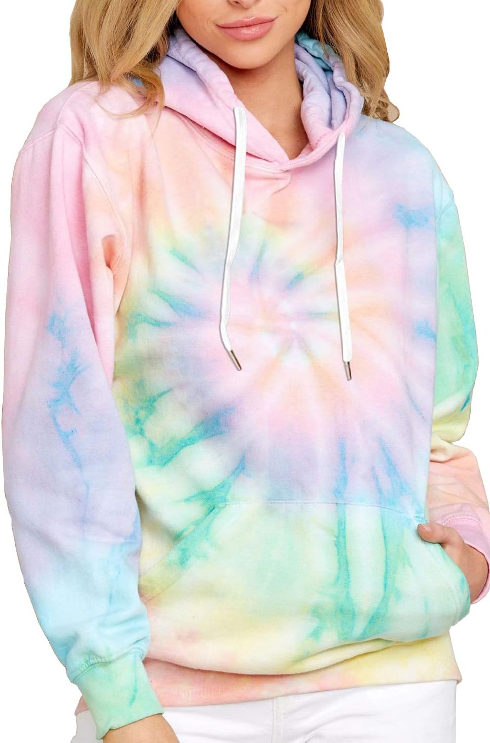 HVEPUO Women's Hoodies, Special Long Sleeve Drawstring Pullover, Innovative Tops...