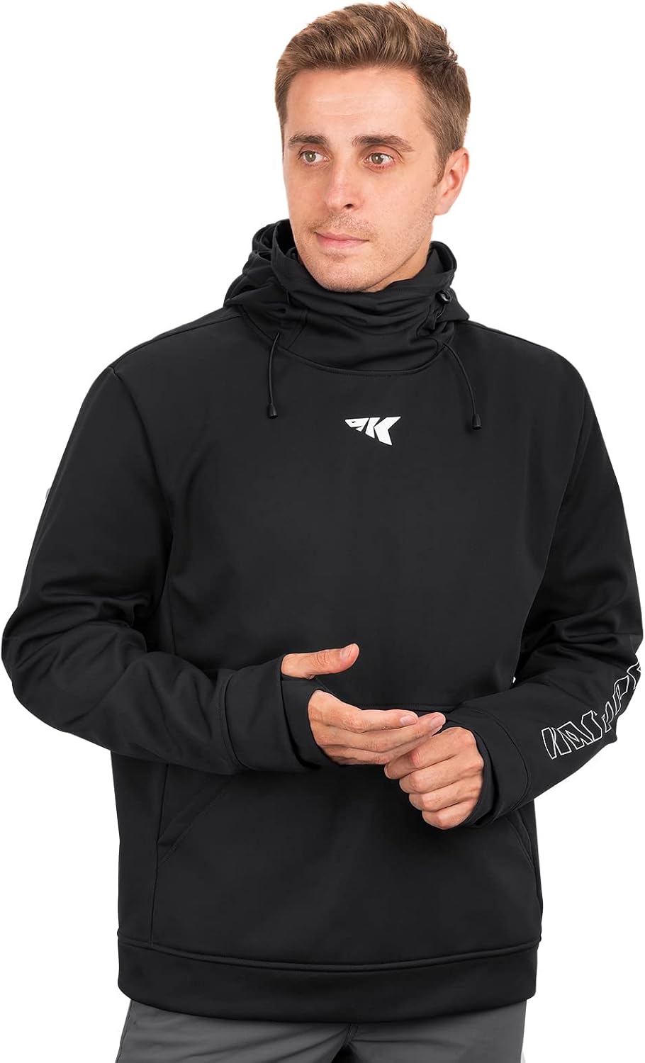 KastKing Mountain Mist Fishing Hoodie Water Resistant Windproof, Breathable Flee...