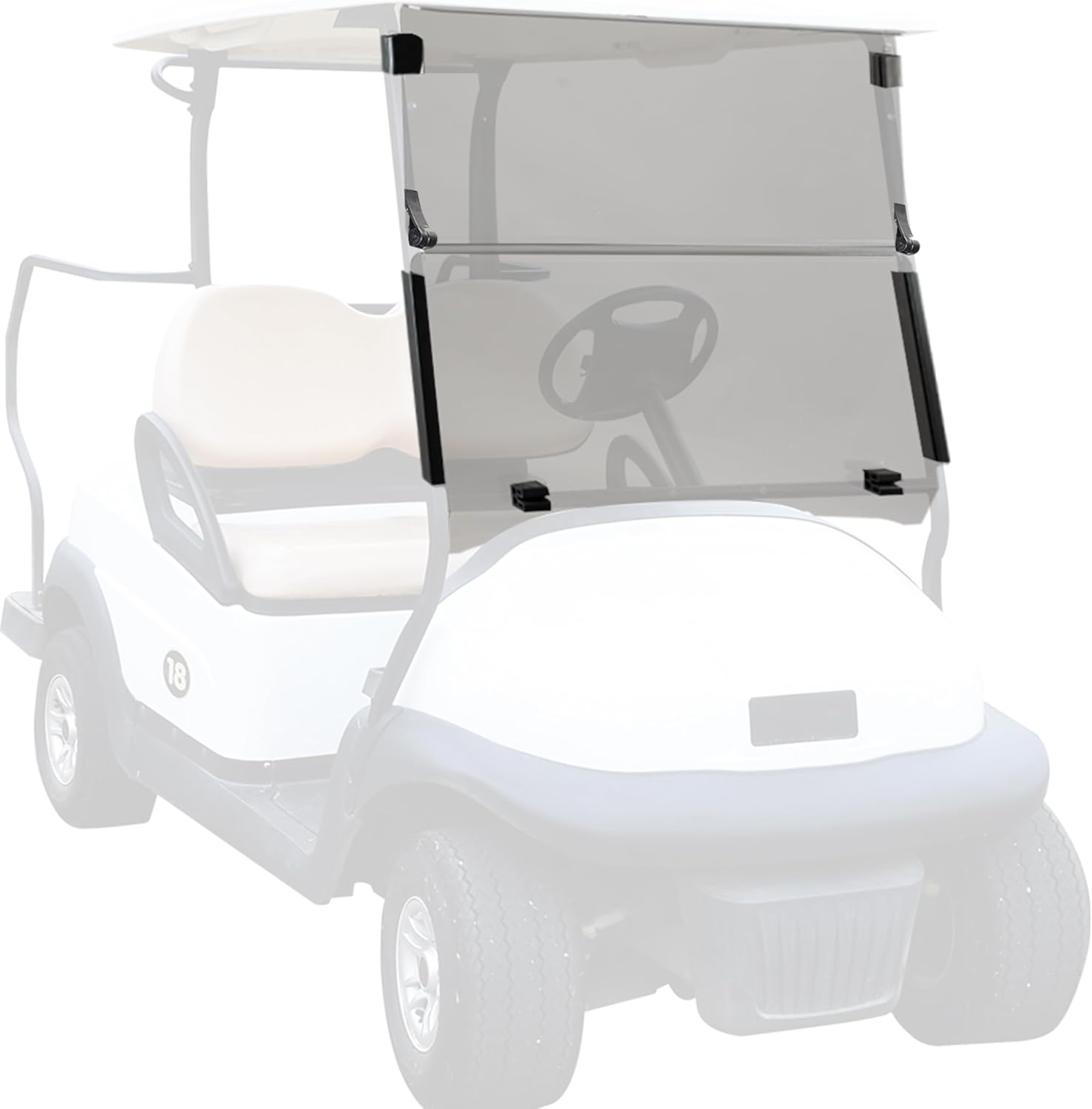 Ezgo Golf Cart Windshield Ezgo TXT Windshield Replacement for Front Fits 1995 to...