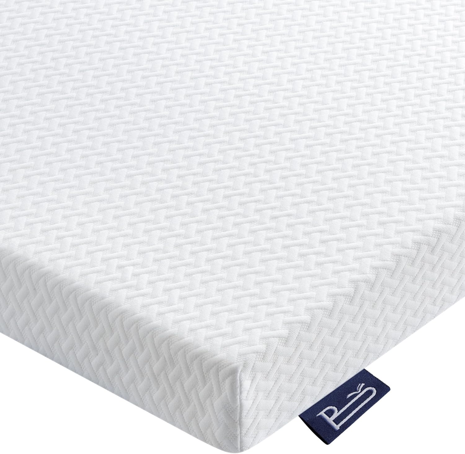 BedStory 4 Inch Memory Foam Mattress Topper Double Bed, Double Mattress Topper f...