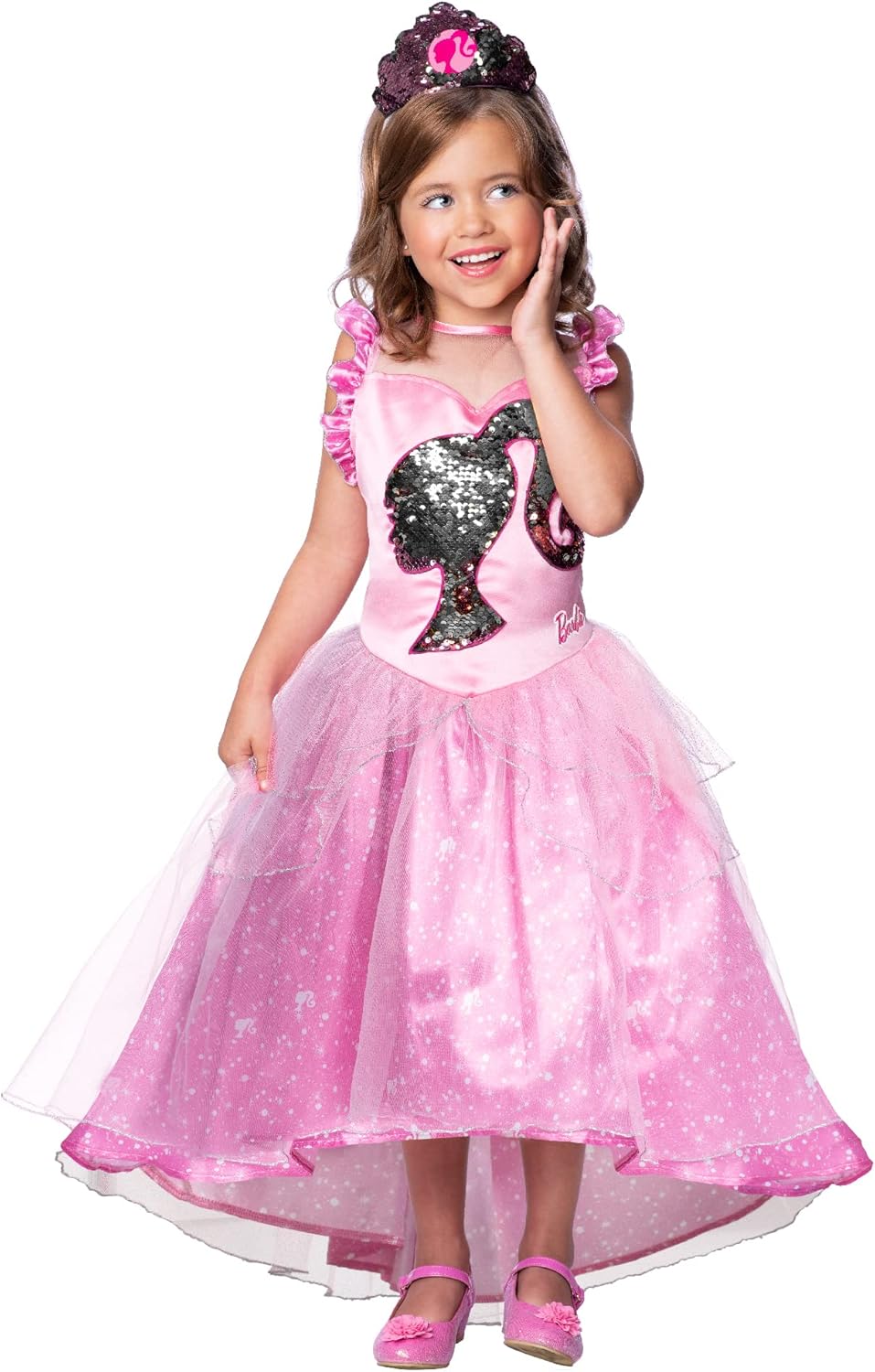 Rubie's Official Barbie Princess Child Dress, Kids Fancy Dress Large 7-8 Years